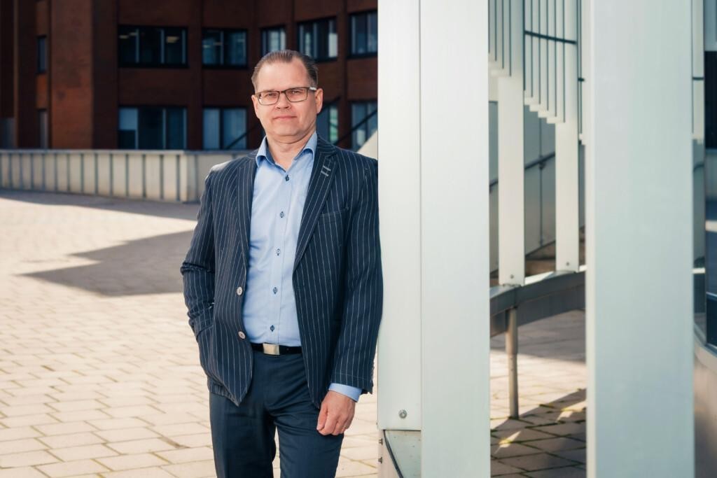 Kuvassa Juha Liitola, Head of Machinery, rejlers. Kuvan on ottanut Nina Salokangas.